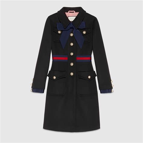 gucci women coat|Gucci winter coats with hoodie.